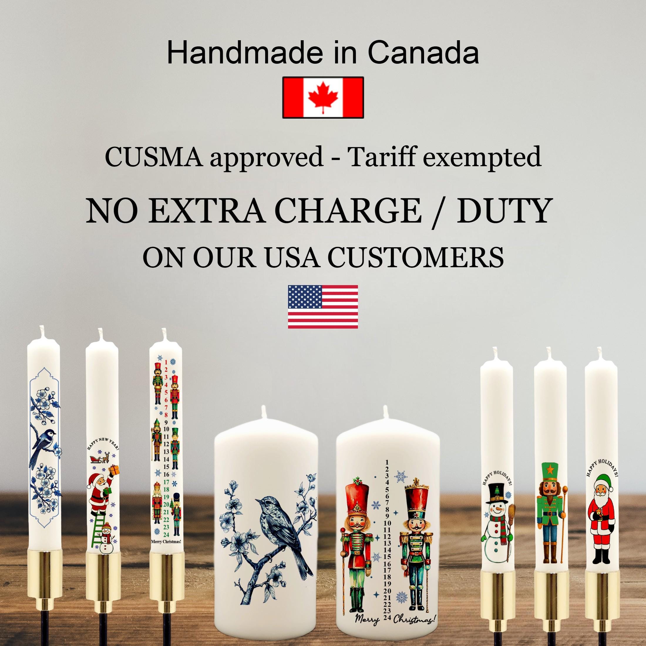 Persian Warrior Taper Candles: Haft-Seen Nowruz Decor Set